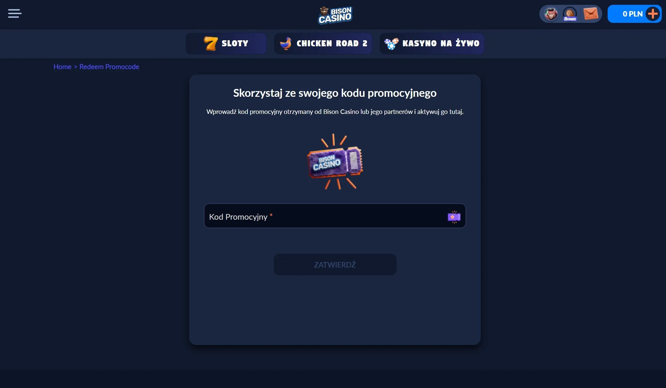 Jak poprawnie aktywować Bison Casino kod promocyjny forum? 